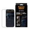 PanzerGlass® Stealth apsauginis stiklas iPhone 17 Pro | Ultra-Wide Fit su FASTFIT IN-A-BOX