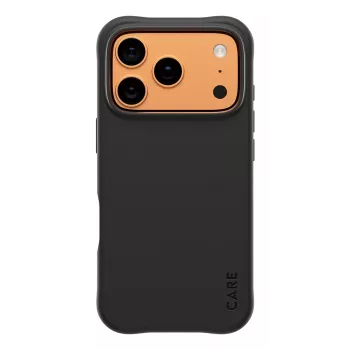 Dėklas PanzerGlass CARE Fashionable Case Samba Black su MagSafe, iPhone 17 Pro