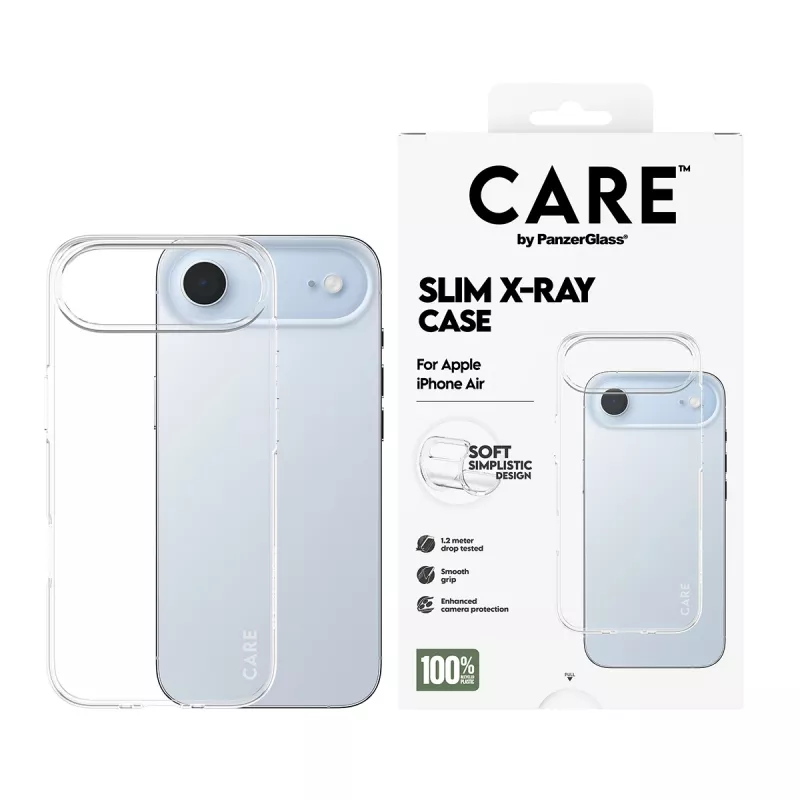 PanzerGlass CARE™ by ® X-Ray Case iPhone Air – permatomas dėklas