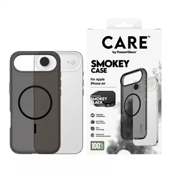 PanzerGlass CARE™ by ® Urban Explorer Dėklas Smokey su juodu MagSafe iPhone Air