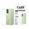 PanzerGlass CARE™ by ® Urban Explorer Dėklas Skaidrus su Balta MagSafe iPhone 17