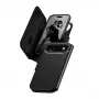 Dėklas su pinigine PanzerGlass CARE Tango 2-in-1 su MagSafe, skirtas iPhone Air, juodas