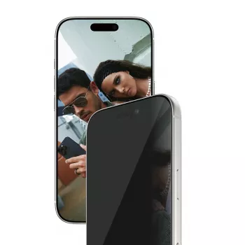 PanzerGlass SAFE. by ® 2-Way privatumo ekrano apsauga iPhone 17 Pro | Ultra-Wide Fit su EasyAligner