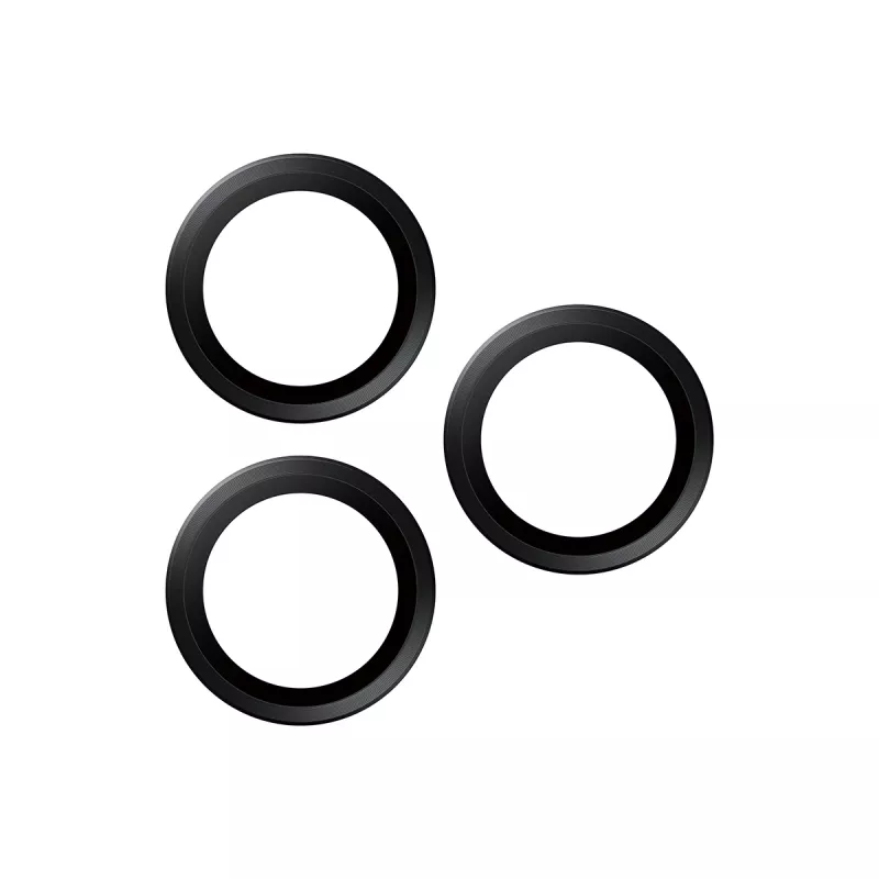 PanzerGlass ® Hoops® fotoaparato objektyvo apsauga Juoda iPhone 17 Pro | iPhone 17 Pro Max | iPhone 16 Pro | 16 Pro Max