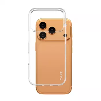Apsauginis telefono dėklas PanzerGlass CARE Fashionable Case Transparent X‑Ray Soft Basic, skirtas iPhone 17 Pro