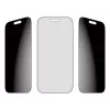 Apsauginis stiklas PanzerGlass 2-Way Privacy, skirtas iPhone 17 Pro – Ultra-Wide Fit, grūdintas stiklas, privatumo filtras, FASTFIT