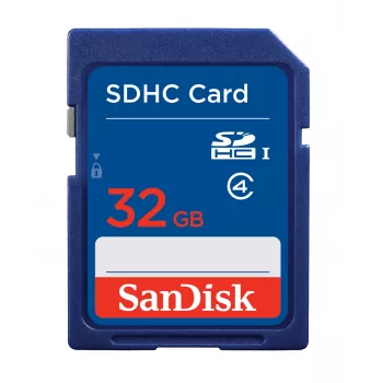 WESTERN DIGITAL SanDisk SDHC atminties kortelė Class4 32GB