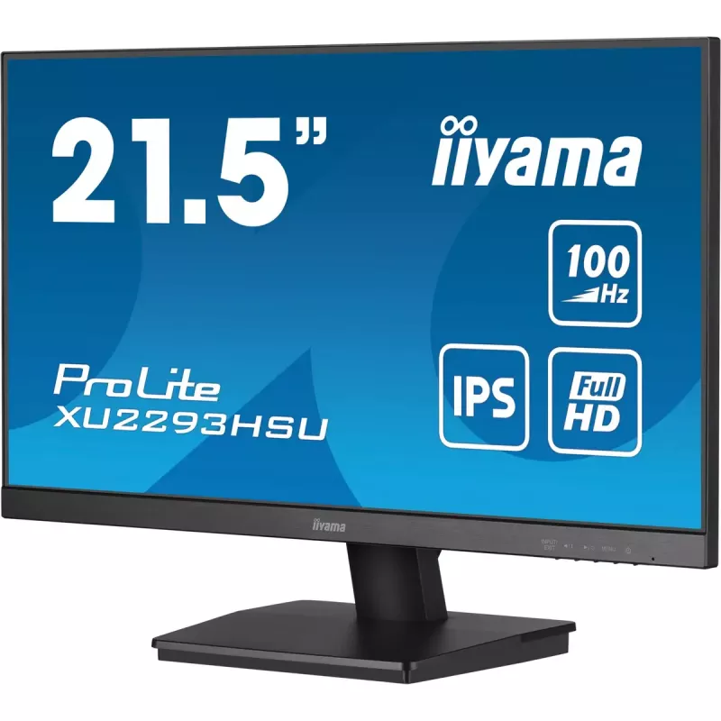 Monitorius iiyama ProLite XU2293HSU-B7 54,6 cm (21,5 col.) 1920 x 1080 pikselių Full HD LED juodas
