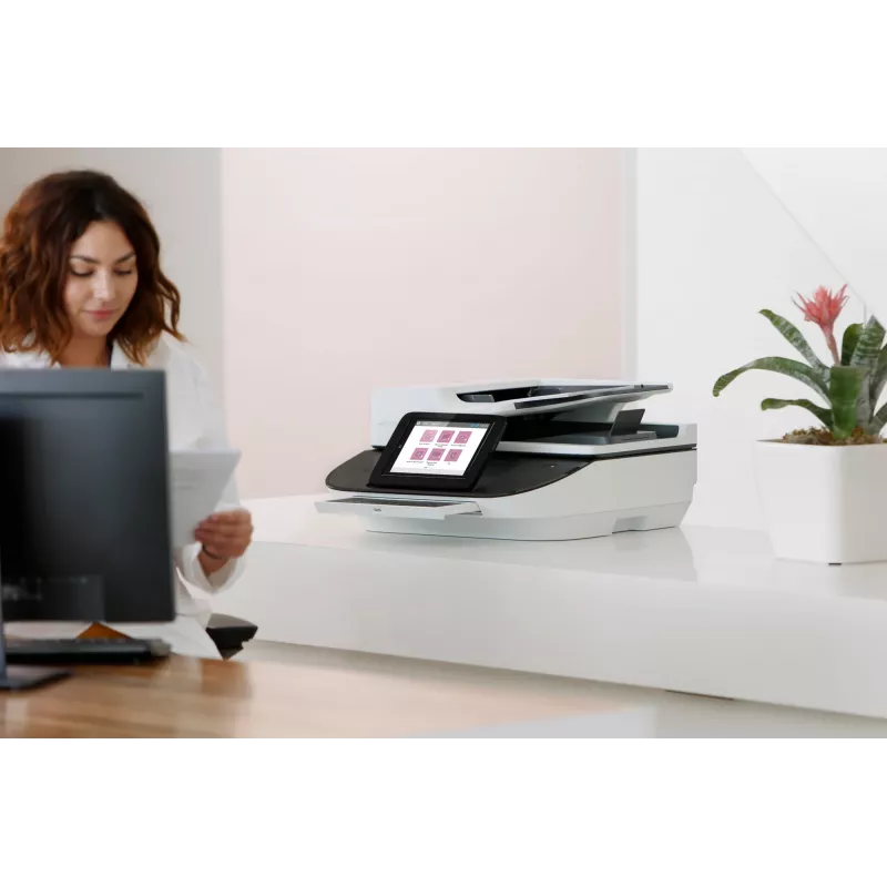 HP Flow 8500 fn2 plokščiasis ir ADF skaitytuvas 600 x 600 DPI
