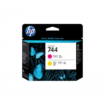 HP 744 purkštukas, rausvai geltonas, skirtas DesignJet Z2600/Z5600