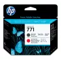 HP 771 spausdinimo galvutė matinė juoda / chromatinė raudona