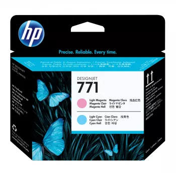 HP 771 šviesiai purpurinis / šviesiai mėlynas DesignJet spausdinimo galvutė