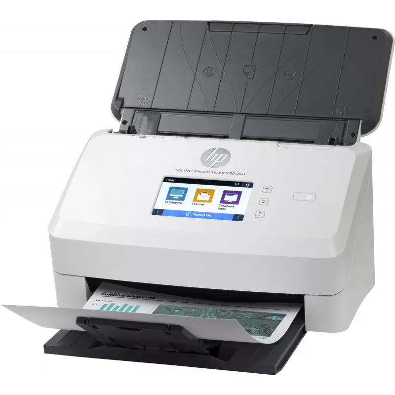 HP Scanjet Enterprise Flow N7000 lakštinis skaitytuvas 600 x 600 DPI A4 baltas