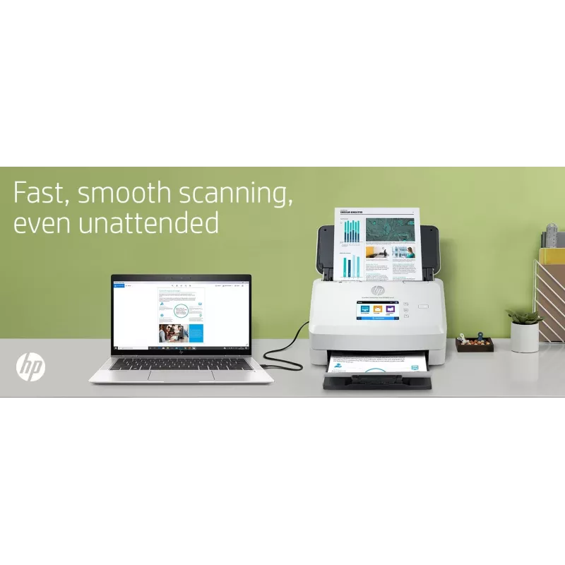 HP Scanjet Enterprise Flow N7000 lakštinis skaitytuvas 600 x 600 DPI A4 baltas