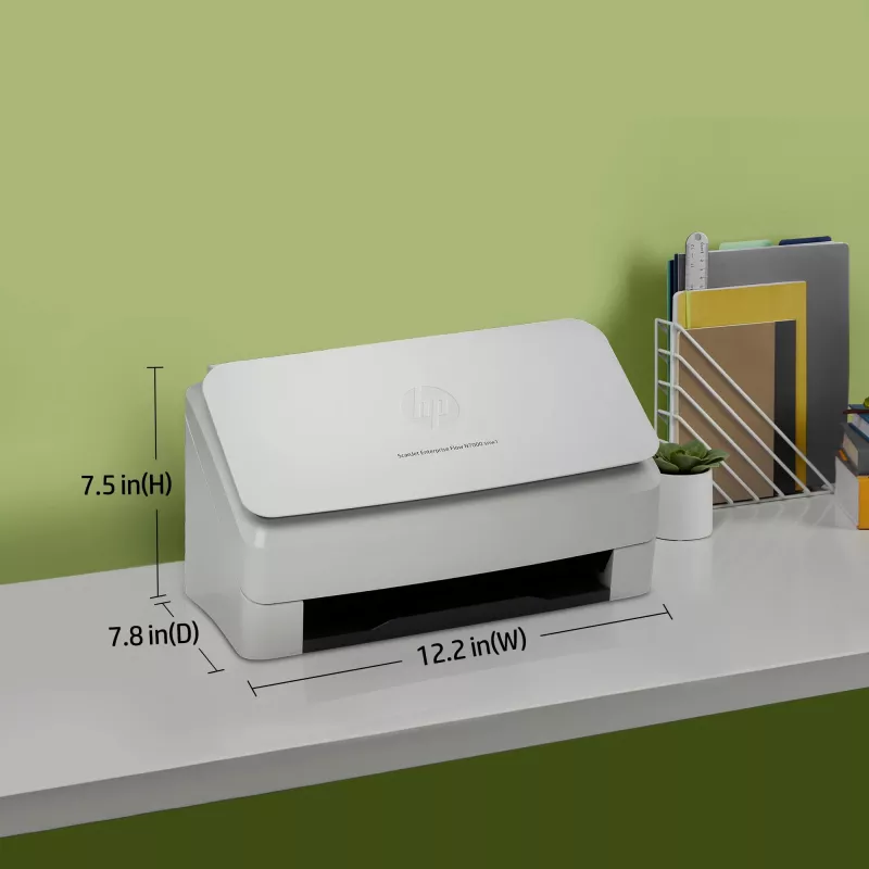 HP Scanjet Enterprise Flow N7000 lakštinis skaitytuvas 600 x 600 DPI A4 baltas