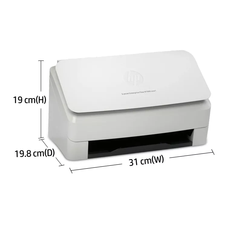 HP Scanjet Enterprise Flow N7000 lakštinis skaitytuvas 600 x 600 DPI A4 baltas