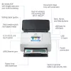 HP Scanjet Enterprise Flow N7000 lakštinis skaitytuvas 600 x 600 DPI A4 baltas