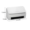 HP Scanjet Enterprise Flow N7000 lakštinis skaitytuvas 600 x 600 DPI A4 baltas