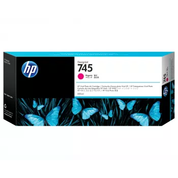 HP 745 300 ml rašalo kasetė, purpurinė, skirta HP DesignJet Z2600 ir Z5600
