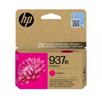 HP 937e EvoMore Original rašalo kasetė, purpurinė (magenta)