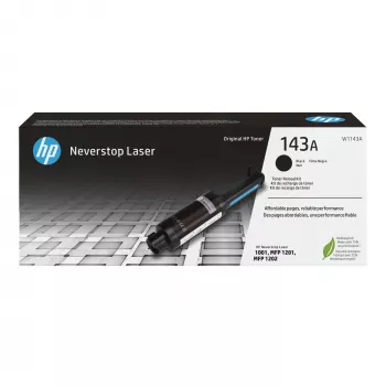 HP 143A Original Neverstop juodos spalvos tonero papildymo rinkinys 5000 puslapių