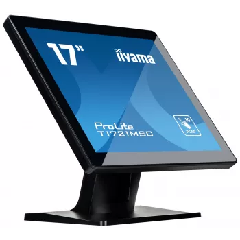 Monitorius iiyama ProLite T1721MSC-B2 43,2 cm (17 colių) 1280 x 1024 pikselių SXGA LED liečiamasis stalinis juodas