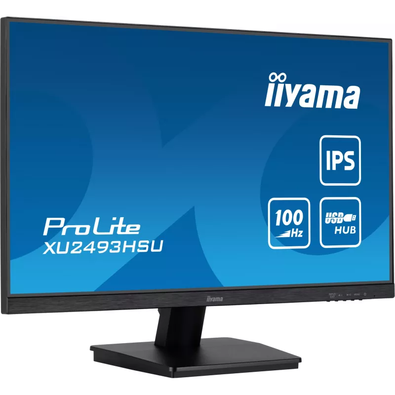 Monitorius iiyama ProLite XU2493HSU-B7 60,5 cm (23,8 colio) 1920 x 1080 pikselių Full HD LED juodas