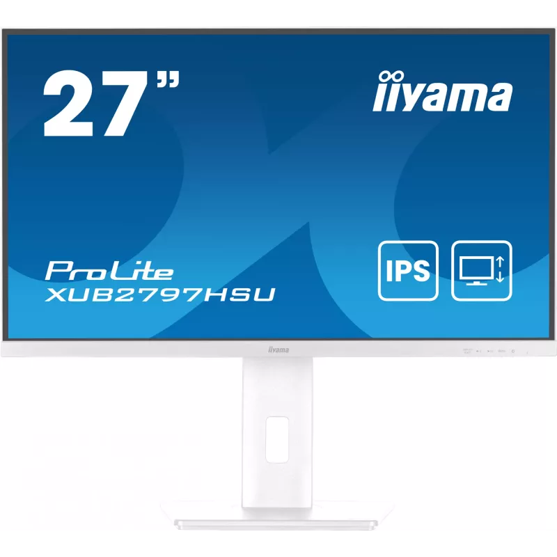 Monitorius iiyama ProLite XUB2797HSU-W2 68,6 cm (27 colių) Full HD LED baltas