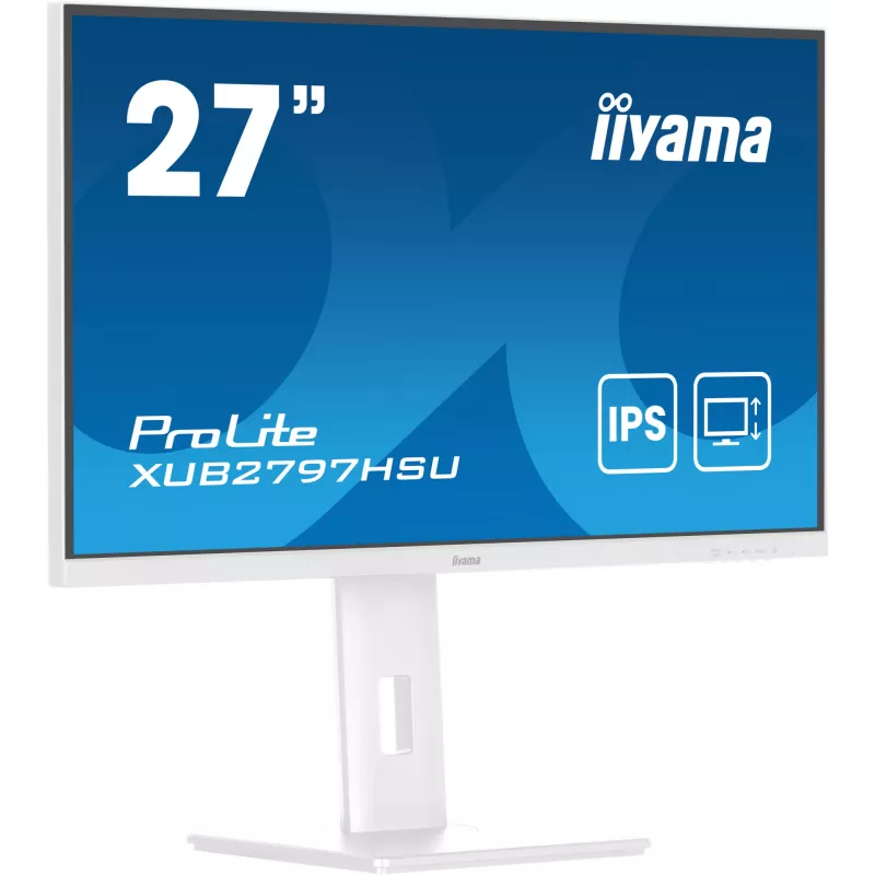 Monitorius iiyama ProLite XUB2797HSU-W2 68,6 cm (27 colių) Full HD LED baltas