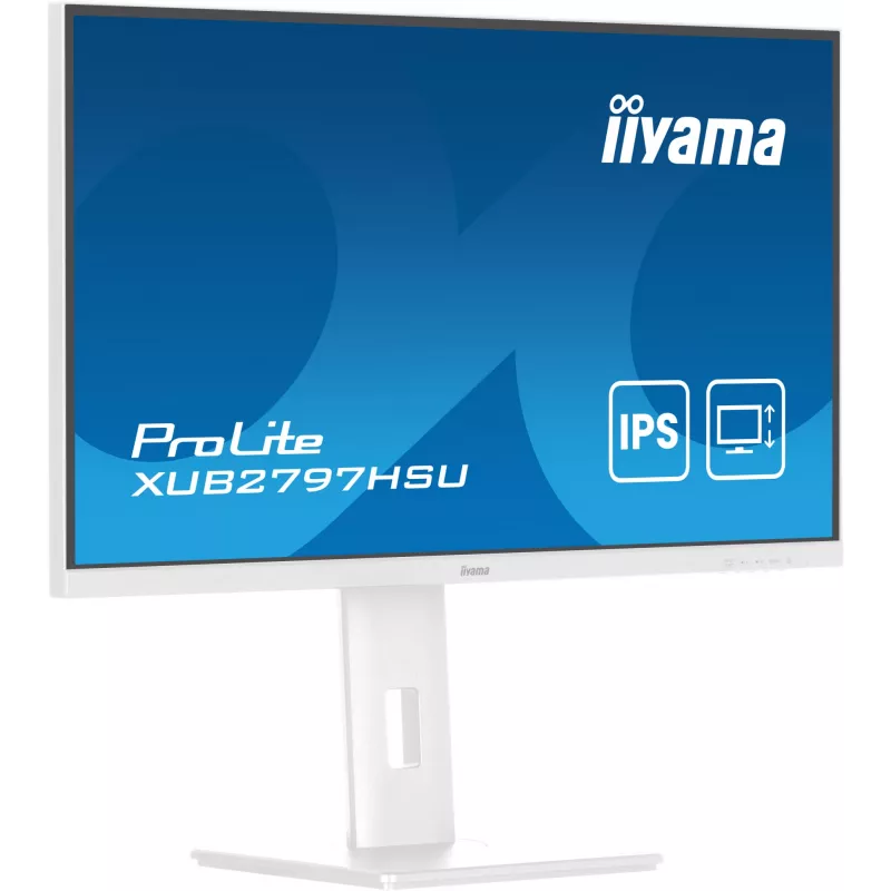 Monitorius iiyama ProLite XUB2797HSU-W2 68,6 cm (27 colių) Full HD LED baltas