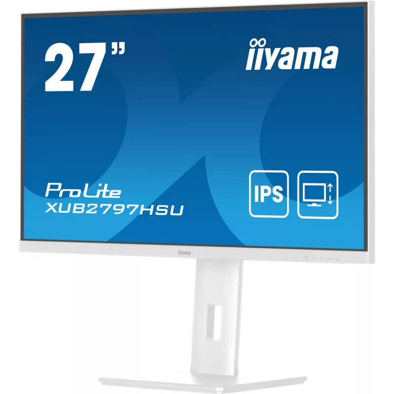 Monitorius iiyama ProLite XUB2797HSU-W2 68,6 cm (27 colių) Full HD LED baltas