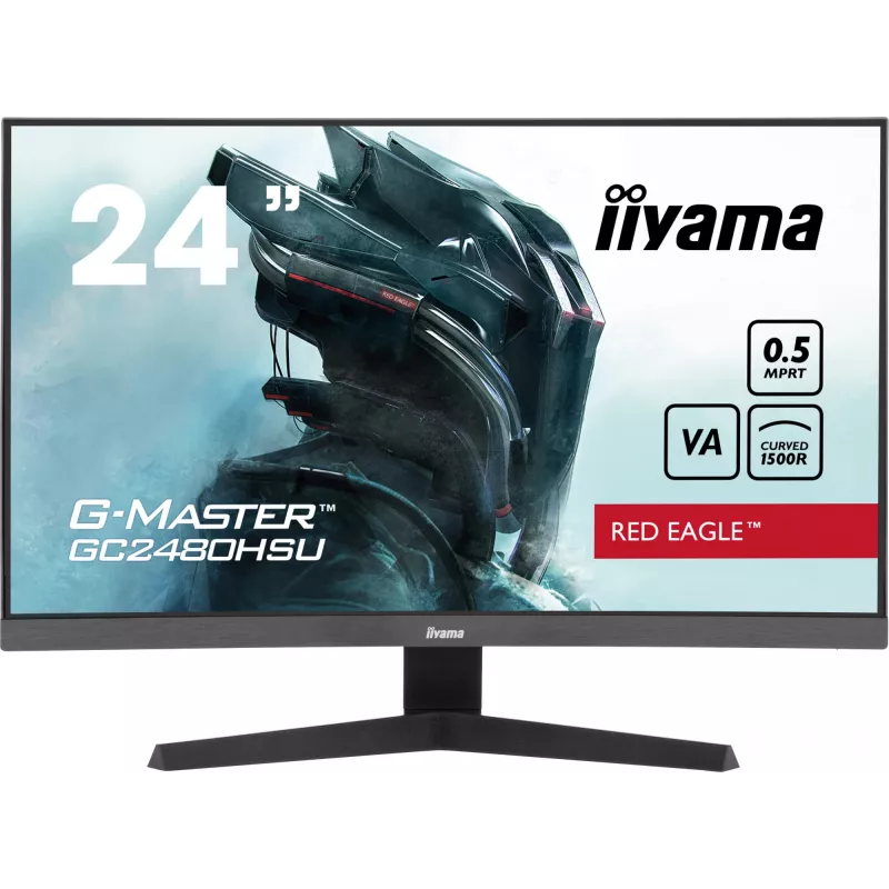 Monitorius iiyama G-MASTER GC2480HSU-B1 59,9 cm (23,6 colio) 1920 x 1080 pikselių Full HD LED juodas