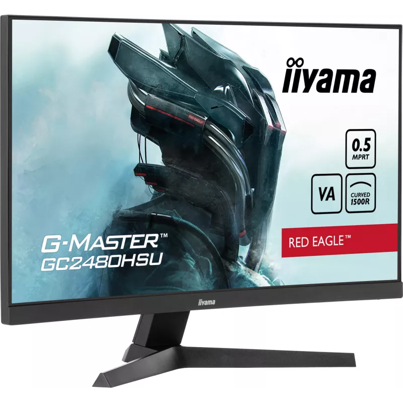 Monitorius iiyama G-MASTER GC2480HSU-B1 59,9 cm (23,6 colio) 1920 x 1080 pikselių Full HD LED juodas