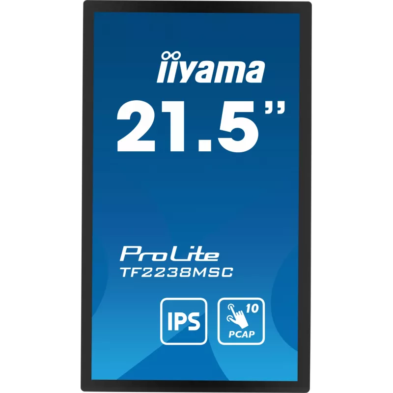 Monitorius iiyama TF2238MSC-B1 53,3 cm (21 inch) Full HD LED jutiklinis juodas