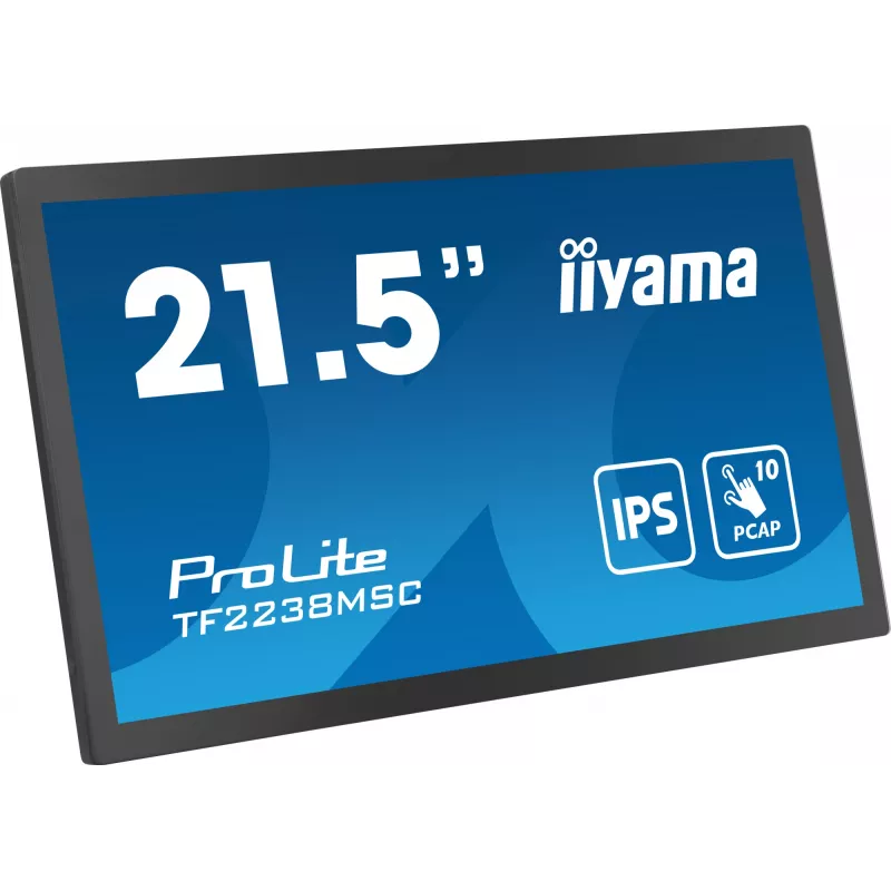 Monitorius iiyama TF2238MSC-B1 53,3 cm (21 inch) Full HD LED jutiklinis juodas