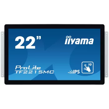 iiyama ProLite TF2215MC-B2 kompiuterio monitorius 54.6 cm (21.5 colio) 1920 x 1080 pikselių Full HD LED jutiklinis ekranas Multi-user juodas