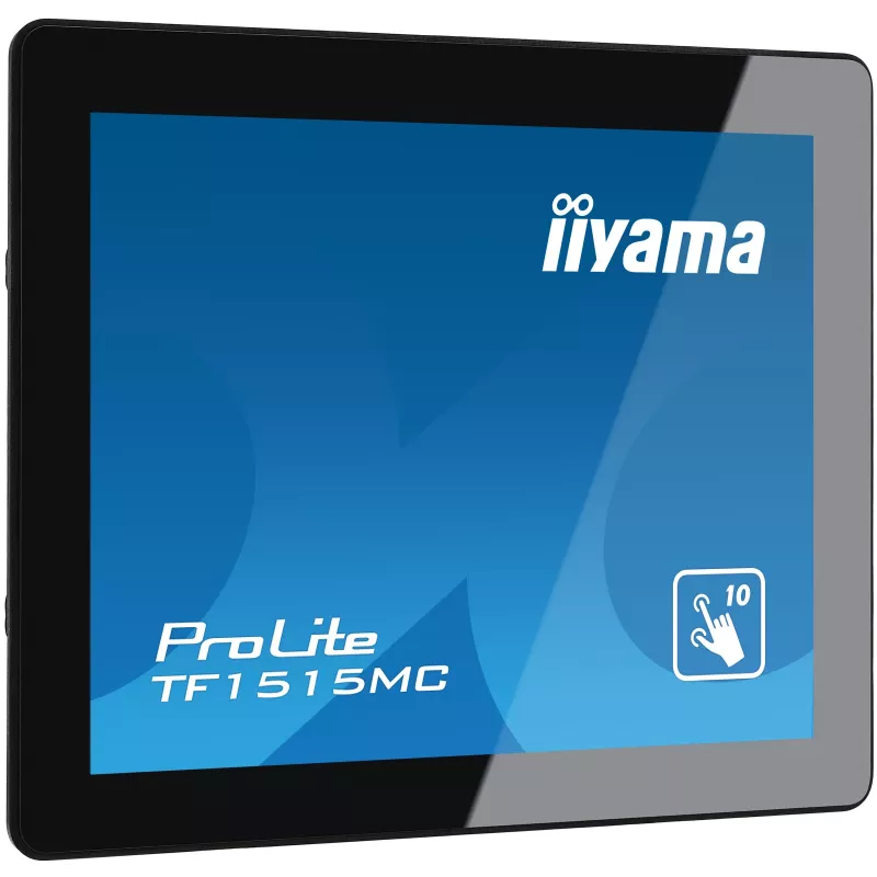iiyama TF1515MC-B2 monitor kompiuterinis 38,1 cm (15 colių) 1024 x 768 pikselių XGA LED lietimui jautrus ekranas juodas