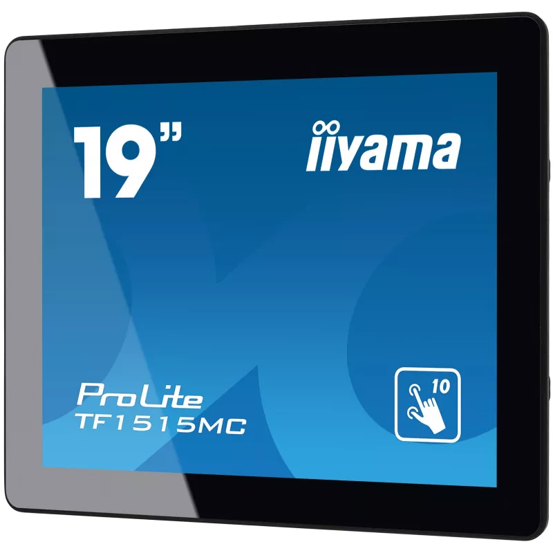 iiyama TF1515MC-B2 monitor kompiuterinis 38,1 cm (15 colių) 1024 x 768 pikselių XGA LED lietimui jautrus ekranas juodas