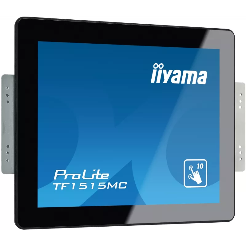 iiyama TF1515MC-B2 monitor kompiuterinis 38,1 cm (15 colių) 1024 x 768 pikselių XGA LED lietimui jautrus ekranas juodas