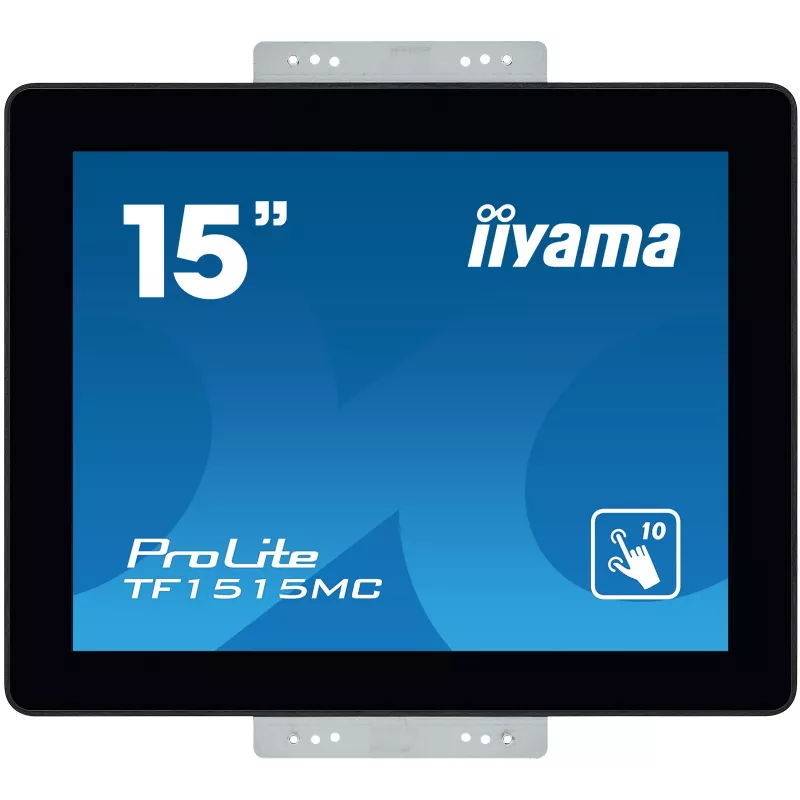 iiyama TF1515MC-B2 monitor kompiuterinis 38,1 cm (15 colių) 1024 x 768 pikselių XGA LED lietimui jautrus ekranas juodas