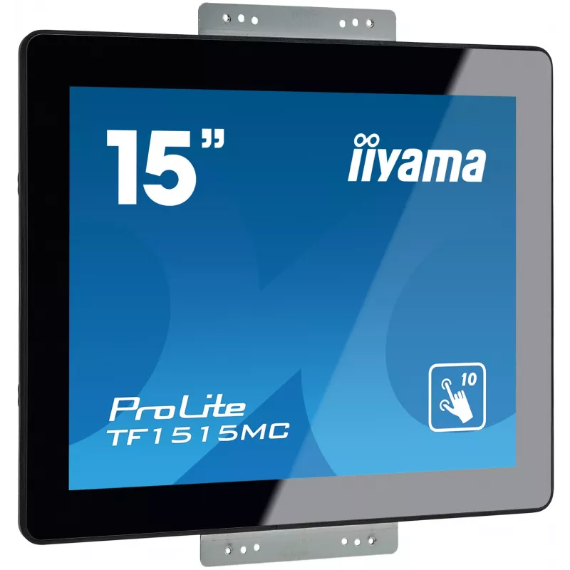 iiyama TF1515MC-B2 monitor kompiuterinis 38,1 cm (15 colių) 1024 x 768 pikselių XGA LED lietimui jautrus ekranas juodas