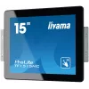 iiyama TF1515MC-B2 monitor kompiuterinis 38,1 cm (15 colių) 1024 x 768 pikselių XGA LED lietimui jautrus ekranas juodas