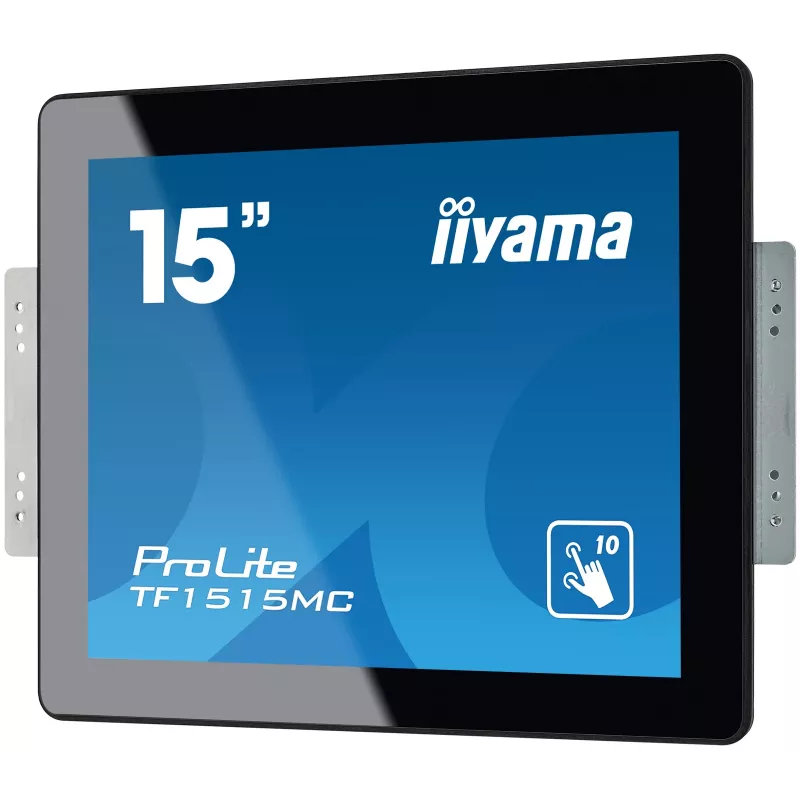 iiyama TF1515MC-B2 monitor kompiuterinis 38,1 cm (15 colių) 1024 x 768 pikselių XGA LED lietimui jautrus ekranas juodas