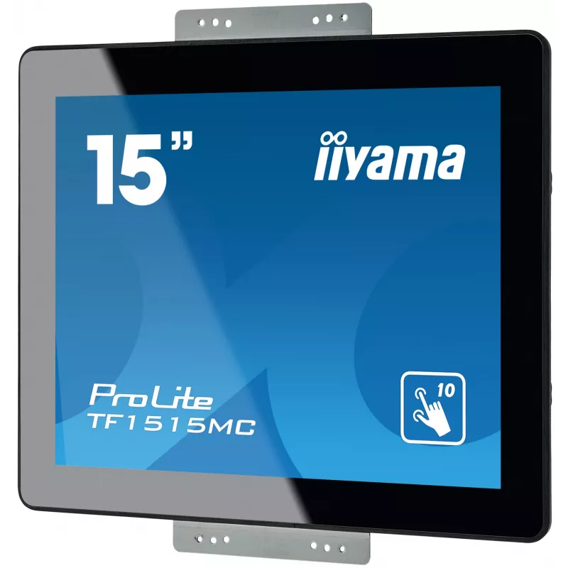 iiyama TF1515MC-B2 monitor kompiuterinis 38,1 cm (15 colių) 1024 x 768 pikselių XGA LED lietimui jautrus ekranas juodas