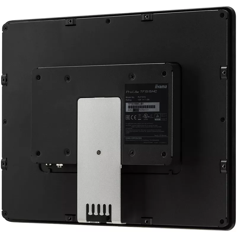 iiyama TF1515MC-B2 monitor kompiuterinis 38,1 cm (15 colių) 1024 x 768 pikselių XGA LED lietimui jautrus ekranas juodas
