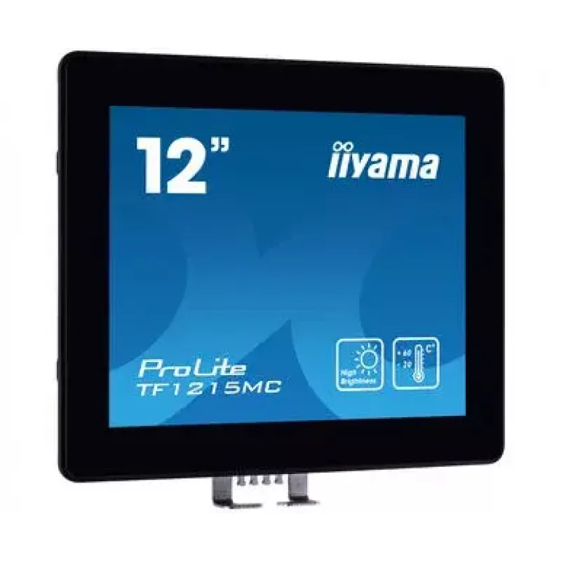 iiyama TF1215MC-B1 monitor 30,7 cm (12,1 colio) 1024 x 768 pikselių LCD jutiklinis ekranas juodas