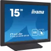 Monitorius su liečiamuoju ekranu iiyama ProLite T1531SR-B1S 15 colių (38,1 cm) 1024x768 XGA LCD juodas