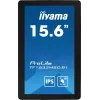 Monitorius iiyama ProLite TF1633MSC-B1 39,6 cm (15,6 colio) 1920 x 1080 pikselių Full HD liečiamas juodas