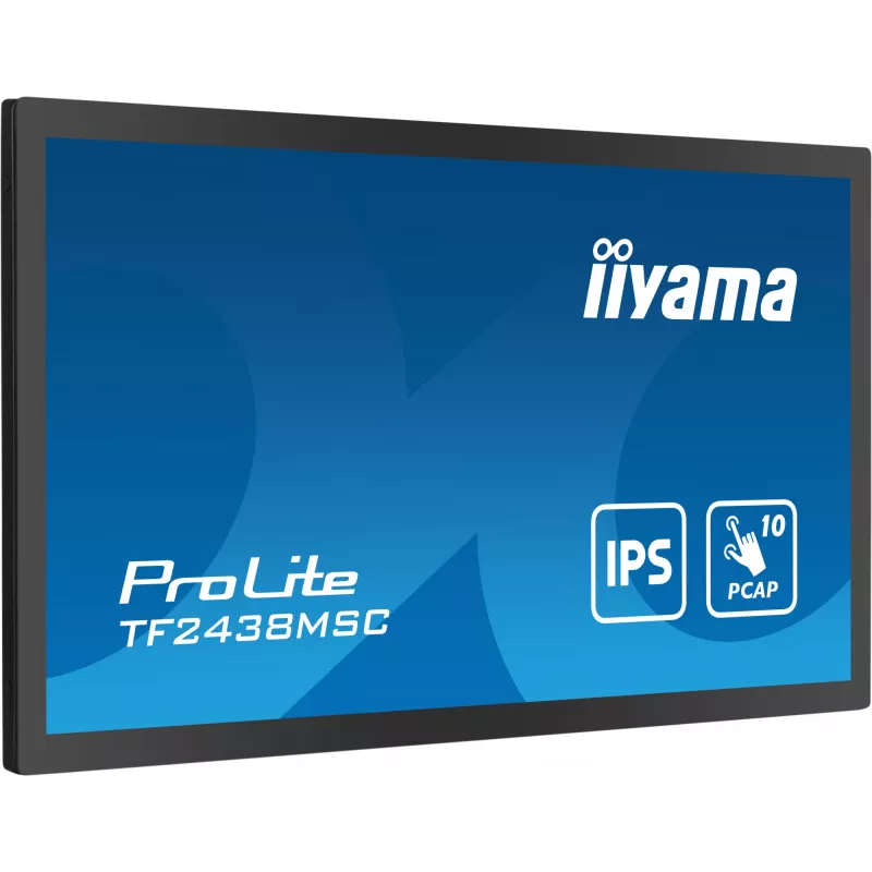 Monitorius iiyama TF2438MSC-B1 60,5 cm (23,8 col.) Full HD LED liečiamuoju ekranu juodas
