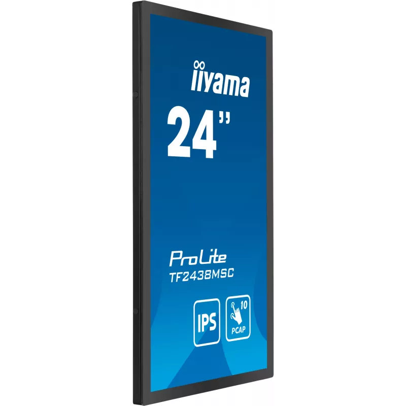 Monitorius iiyama TF2438MSC-B1 60,5 cm (23,8 col.) Full HD LED liečiamuoju ekranu juodas